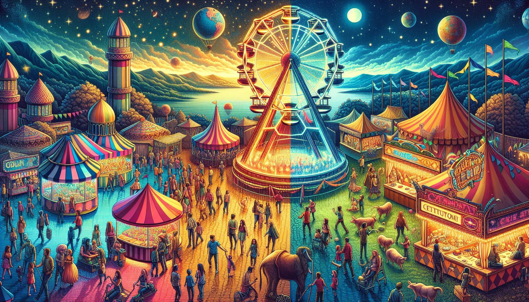 What’s the Difference Between a Carnival and a Fair? Key Comparisons