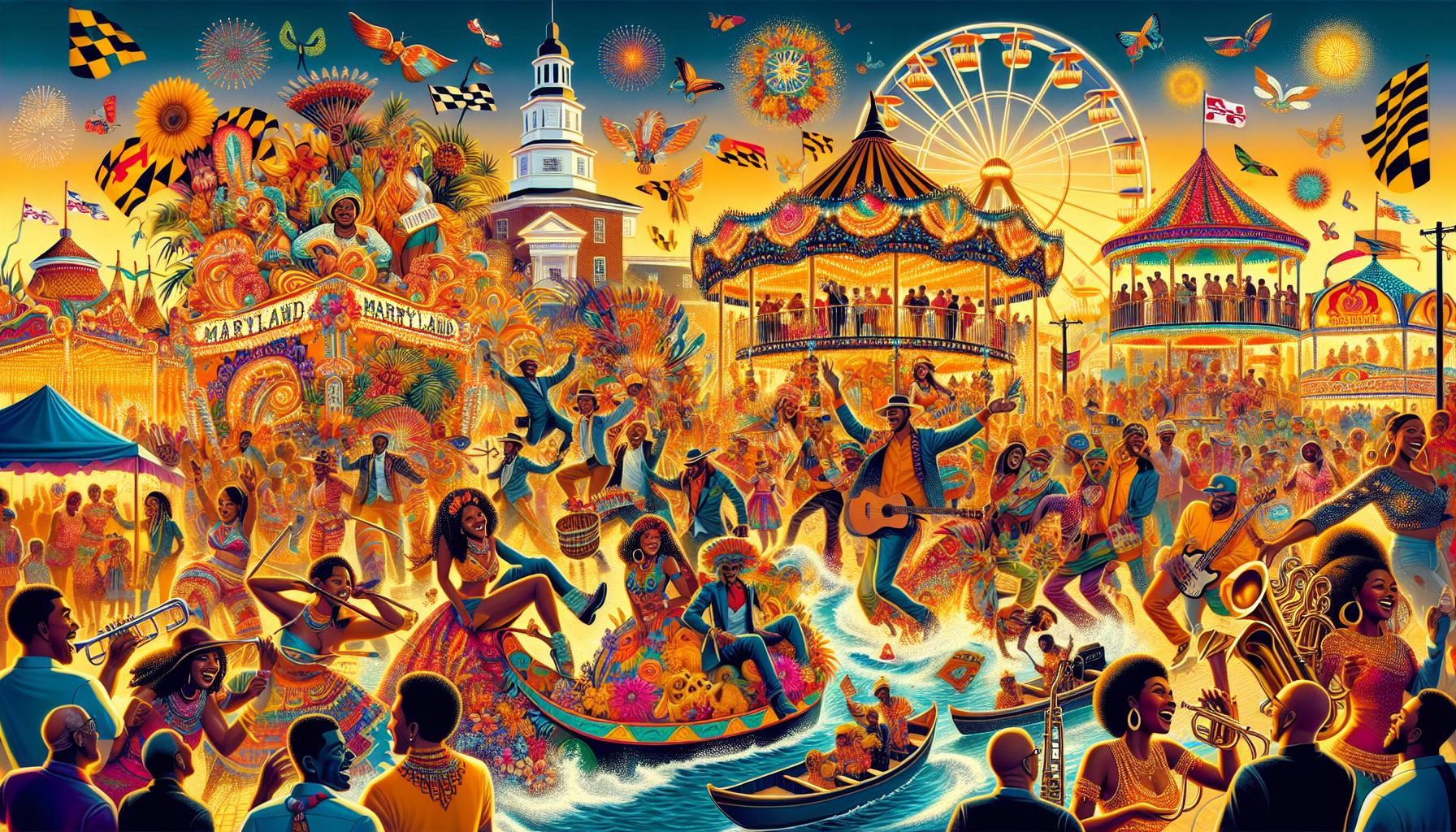 Discovering Maryland's Vibrant Carnival Scene: An Overview