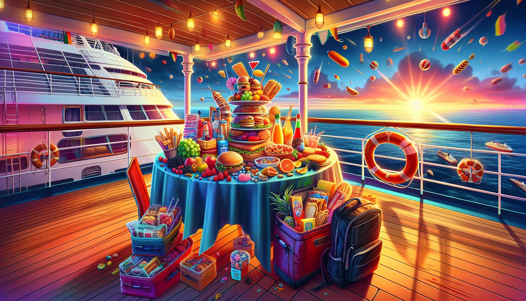 A Guide to Packing Snacks for Your Cruise Adventure