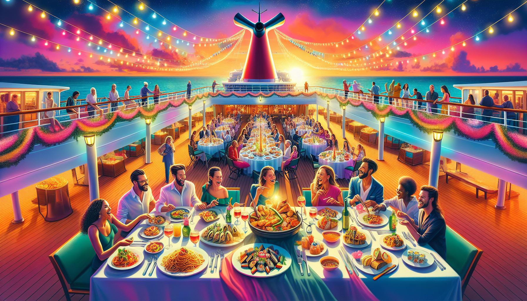 What's on the Menu? Understanding Complimentary Dining on Carnival Cruises